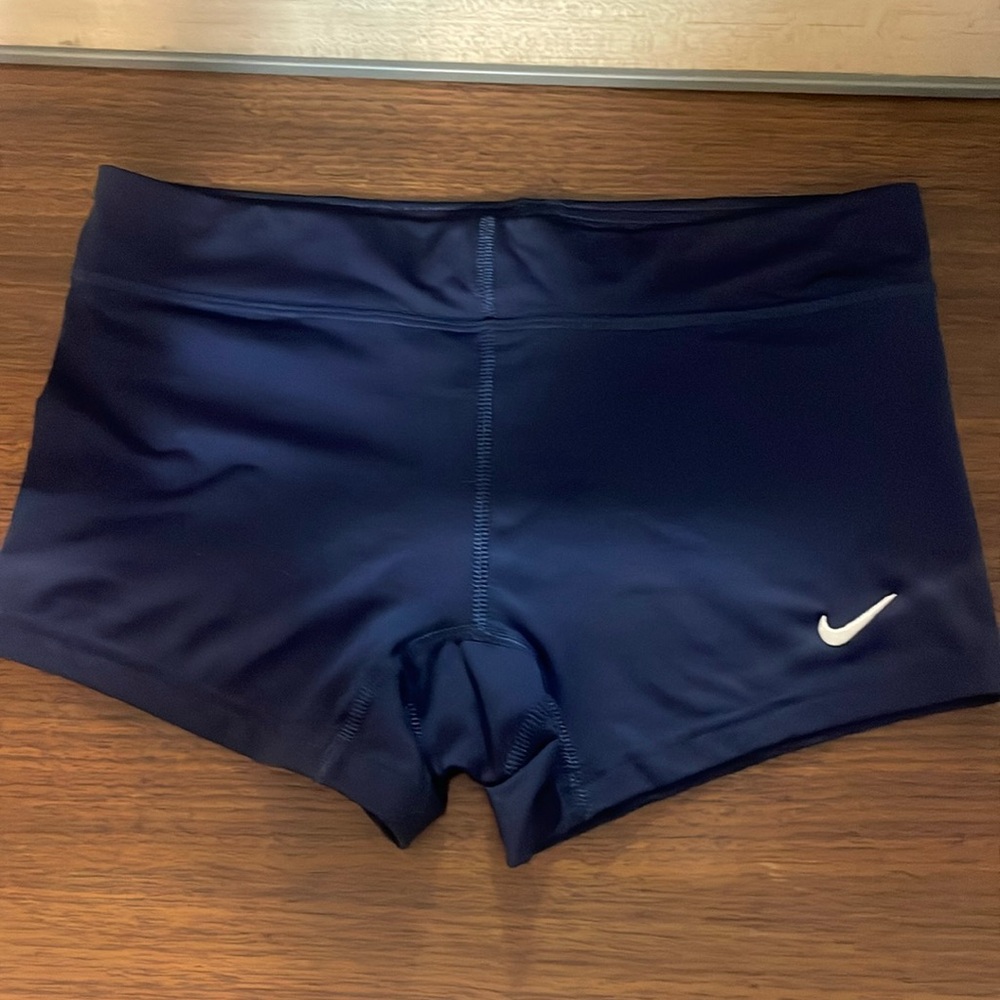 NWOT Nike navy blue volleyball shorts